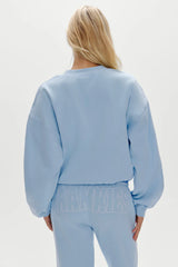 Travel Day Cotton Crewneck - Morning