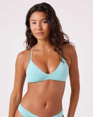 SD Beach Classics Athletic Triangle Bikini Top