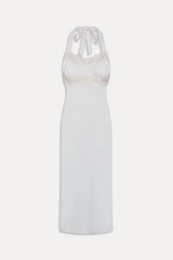 Darcy Satin Midi Dress - Sleepy Angel