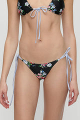 Mackenzie Cheeky Shine Bikini Bottom - Bouquet