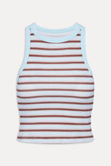 Emma Striped Tank Top - Verona Stripe