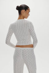 Lenon Button Up Knit Sweater - Belle of the Ball
