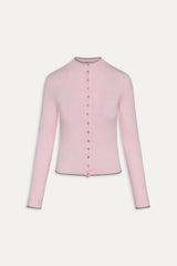 Leo Knit Button Up Cardigan - Rosette