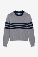 Kip Oversized Crewneck Sweater - Rain Cloud