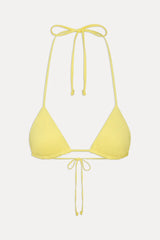 Nick Skimpy Triangle Bikini Top - Yellow Iris