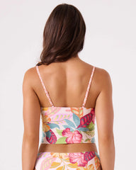 Hot Tropics V-Neck Cami Bikini Top