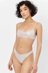 Dallas Iridescent Bralette Bikini Top - Gilded Angel