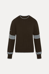 Sloane Oversized Knit Sweater - Chocolate Brown