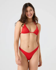 Rib Roxy Love V Front Cheeky Bikini Bottom