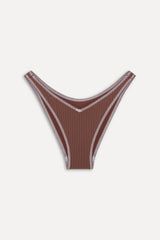 Harper Cheeky Bikini Bottom - Brown Sugar