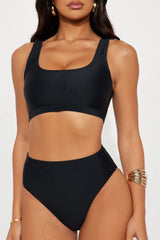 Beach House Swim 2 Piece Bikini - Black