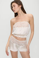 Rosie Silk Blouse - Heaven