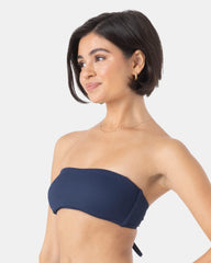 Rib Roxy Love Lace Bandeau Bikini Top
