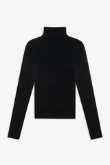 Milo Knit Turtleneck Sweater - Black