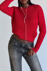 Prince Cable Knit Sweater - Heartstrings