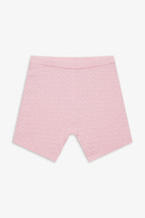 Ariel Knit Shorts - Cozy Pink