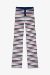 Blair Striped Cotton Pants - Love Stripe