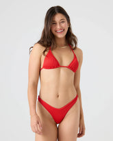 Rib Roxy Love Tiki Triangle Bikini Top