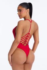 One And Only 1 Piece Swimsuit - Red