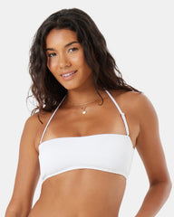 Rib Roxy Love Lace Bandeau Bikini Top