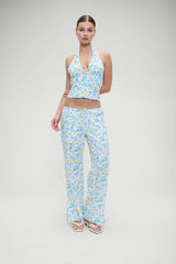 Daisy Low Rise Pant - Coastal Floral