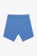 Ariel Knit Shorts - Blue Moon