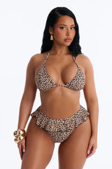 Bold Intentions 2 Piece Bikini Set - Leopard