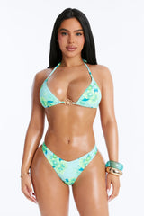Gotta Believe Bikini And Sarong - Mint