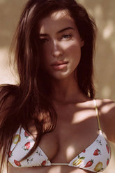 Elena Micro Triangle Bikini Top - Amalfi