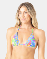 Heatwave Tiki Triangle Bikini Top