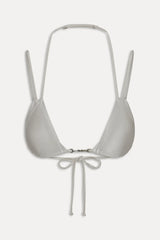 x JENNIE Mabel Shine Bikini Top - Moon