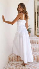 Vida Maxi Dress - White
