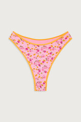 Laura High Waist Cheeky Bikini Bottom - Queen's Bath