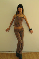 Serena Waffle High Waist Legging - Lullaby