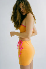 Renee Terry Strapless Tube Dress - Sundown