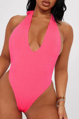 Andrea Halter 1 Piece Swimsuit - Coral