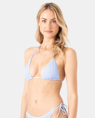 Crochet Mini Tiki Triangle Bikini Top
