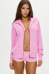 Weekend Thermal Hoodie - Blush