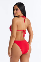 Sundrop Fringe 1 Piece Swimsuit - Red