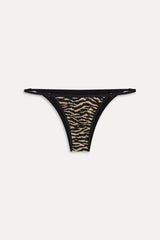 x Réalisation Par Luna Bikini Bottom - Vintage Tiger