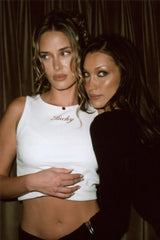 x BELLA HADID Reno Tank Top - Lone Star White