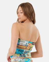 Postcards From Paradise Tube Top Bikini Top