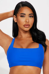 Maui Mix And Match Tank Bikini Top - Royal
