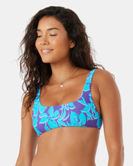 Island Time Reversible Square Neck Bralette Bikini Top