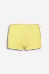 Cuddle Knit Booty Shorts - Honeycomb