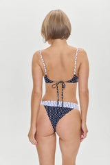 Savannah Underwire Bikini Top - Classic Polka Dot