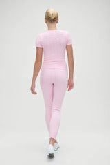 Bodin High Waisted Leggings - Cozy Pink