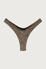 Full Moon Micro Bikini Bottom - Baby Leopard