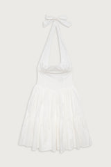 Tulsa Halter Midi Dress - White