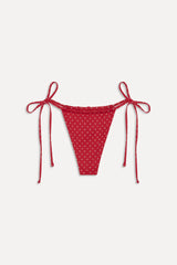 x BELLA HADID Tia Skimpy Bikini Bottom - Lovebug